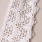 1 Yard 2 Inch Rich Ivory Scalloped Cluny Lace Trim with Crocheted Design